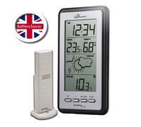 Technoline MA 10430 Mobile-Alerts Clock, Temperature + Humidity Weather Station