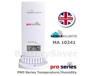 Technoline Mobile Alerts MA10241 Pro Series Temperature and Humidity Sensor