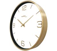Technoline Wall Clock, Gold, 4