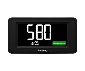 Technoline WL1028 Weather Station CO2 reading Black