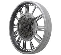 Technoline WT1585 Rustic XXL Industrial Wall Clock, 20"