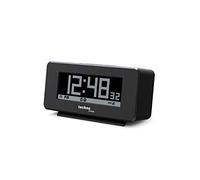Technoline Radio Alarm Clock with Positive and Negative Display, matt Black, 120 x 57 x 45mm