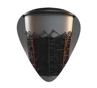 Technological cup Patterned Guitar Picks - 12-Piece Set with 3 Different Thicknesses, Suitable for Electric and Acoustic Guitars