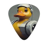 Technological ducks Patterned Guitar Picks - 12-Piece Set with 3 Different Thicknesses, Suitable for Electric and Acoustic Guitars