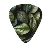 Technological leaves guitar pick set, 3 different thicknesses, 12 pieces for a variety of instruments