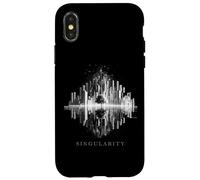 Technological singularity dissolves civilization with AI Case for iPhone X/XS