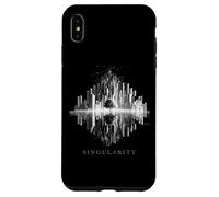 Technological singularity dissolves civilization with AI Case for iPhone XS Max