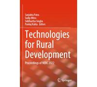 Technologies for Rural Development: Proceedings of NERC 2022
