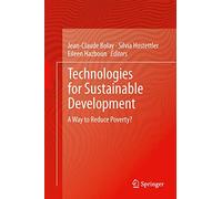 Technologies for Sustainable Development: A Way to Reduce Poverty? – Springer Verlag