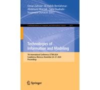 Technologies of Information and Modeling : 7th International Conference, ICTIM 2024, Casablanca, Morocco, November 26-27, 2024, Proceedings