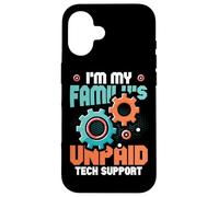 Technology Affinity Son IT Help Support Case for iPhone 16