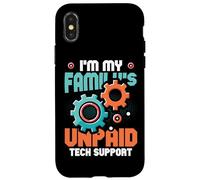 Technology Affinity Son IT Help Support Case for iPhone X/XS