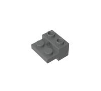 Technology Brick 1X2 Brick with Holes 50PCS Compatible with Lego 73109 GDS-90177 Classic Bulk Toy MOC Color:Dark Bluish Gray