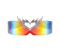 Technology Heart Sun Glasses UV400 Protective Eyeglasses For Fashion Individuals All Matching Punk Club Eyewears Fashion Eyewears