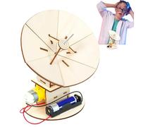 Technology Learning Set - Radar Detector Kit, Wooden Construction Puzzle, DIY Experiment Model For Kids Teens Adults | Educational STEM Activity Science Project Hands-On Craft Development Interactive