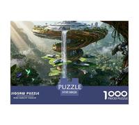 Technology Spacecraft 1000 Piece Jigsaws Educational Games Challenge Toy Science Fiction Spaceship Home Decoration Fit Families Kids Age 12+ 38x26cm/1000pcs