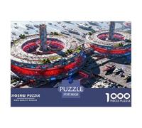 Technology Spacecraft 1000 Pieces Jigsaw Puzzle Games Challenge Toy Science Fiction Spaceship Home Decoration Fit Families Adults Gifts 38x26cm/1000pcs