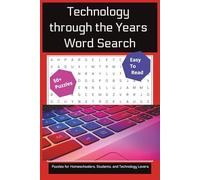 Technology Word Search Book: For STEM & Technology Enthusiasts: Easy-to-Read Puzzles Exploring Innovation and the Evolution from Floppy Disks to ... | 50+ Puzzles | Perfect for Travel & Gifts
