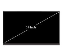 TECHNOLOGYVS 14.0" REPLACEMENT LAPTOP SCREEN FOR LG PHILIPS LP140WFB(SP)(H3) IPS LED LCD FHD ON-CELL TOUCH DISPLAY MONITOR PANEL MATTE 40 PINS CONNECTOR
