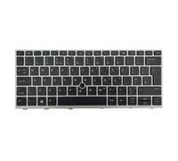TECHNOLOGYVS Replacement For HP EliteBook 730 G5 735 G5 G6 Grey Backlit Keyboard With TrackPoint UK English QWERTY