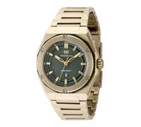 Technomarine Coral - Legacy TM-416044 Women's Watch - Quartz Movement - Stainless Steel with Green Dial - 36 mm