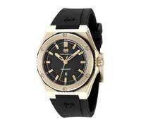Technomarine Coral - Legacy TM-416056 Women's Watch - Waterproof - Analogue - Quartz Movement - Stainless Steel with Black dial - 36mm