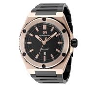 Technomarine Coral - Legacy TM-416063 Men's Watch - Waterproof - Analogue - Quartz Movement - Stainless Steel with Black dial - 45mm