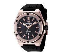 Technomarine Coral - Legacy TM-416071 Men's Watch - Waterproof - Analogue - Quartz Movement - Stainless Steel with Black dial - 45mm