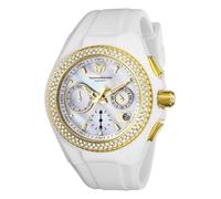 Technomarine Cruise TM-117046 Women's Watch - Waterproof - Analogue - Quartz Movement - Stainless Steel with White dial - 40mm
