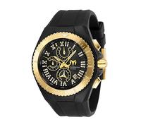 Technomarine Cruise TM-119016 Men's Watch - Waterproof - Analogue - Quartz Movement - Stainless Steel with Black dial - 46mm