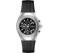 Technomarine Cruise TM-125015 Men's Watch - Waterproof - Analogue - Quartz Movement - Stainless Steel with Black dial - 44mm
