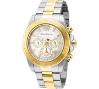 Technomarine Manta TM-219002 Men's Watch - Waterproof - Analogue - Quartz Movement - Stainless Steel with Silver dial - 42mm