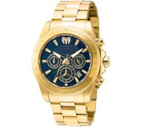 Technomarine Manta TM-219006 Men's Watch - Quartz Movement - Stainless Steel with Blue Dial - 42 mm