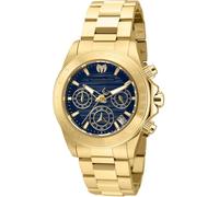 Technomarine Manta TM-219015 Women's Watch - Waterproof - Analogue - Quartz Movement - Stainless Steel with Blue dial - 38mm