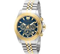 Technomarine Manta TM-219021 Men's Watch - Waterproof - Analogue - Quartz Movement - Stainless Steel with Blue dial - 42mm