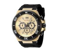 Technomarine Manta TM-224020 Men's Watch - Waterproof - Analogue - Quartz Movement - Stainless Steel with Gold dial - 49mm