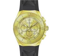 Technomarine Manta TM-225005 Men's Watch - Waterproof - Analogue - Quartz Movement - Stainless Steel with Gold dial - 48mm