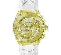 Technomarine Manta TM-225006 Men's Watch - Waterproof - Analogue - Quartz Movement - Stainless Steel with Gold dial - 48mm