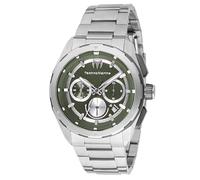 Technomarine Ocean - Nomad TM-318104 Men's Watch - Waterproof - Analogue - Quartz Movement - Stainless Steel with Green dial - 43mm