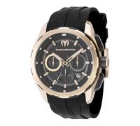 Technomarine Ocean - Nomad TM-318106 Men's Watch - Waterproof - Analogue - Quartz Movement - Stainless Steel with Black dial - 43mm