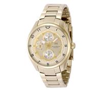 Technomarine Ocean - Quantum TM-318111 Women's Watch - Waterproof - Analogue - Quartz Movement - Stainless Steel with Gold dial - 36mm