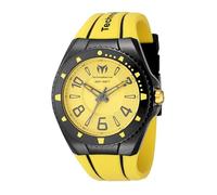 TechnoMarine Racing Legends Men 44.00mm Stainless Steel Black Yellow Dial PC21 Quartz