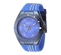 TechnoMarine Racing Legends Mens 44mm Stainless Steel Blue Dial PC21 Quartz