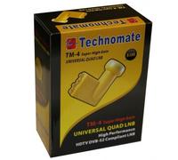 Technomate TM-4 Quad 0.2dB Universal Full HD 3D 4K DVB-S2 LNB
