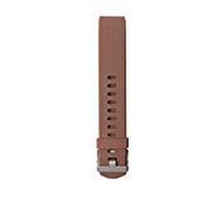 Technomobiles Replacement Strap for FitBit Charge 2, Silicone Sport Wristband for the FitBit Charge 2 - Available in 11 Colours (BROWN, LARGE)