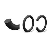 TECHNOMOUSSE M005 80/100-21 Anti-puncture Mousse Insert for Motocross Front 80/100/21 (1 Pack, Black, Physical Control, Motocross Bikes)