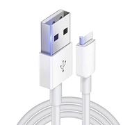 TECHNOPLAY 1m USB Charger Sync Wire Cable Lead compatible with iPhones 11, 11pro, X, XS,XR, XS MAXX 8, 7, 6S, 6, 8 Plus, 7 Plus, 6S Plus 5 SE i-Pad Mini/Air, Airpods