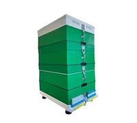 Technoset Hive with 2 Supers - Langstroth Green with Latches