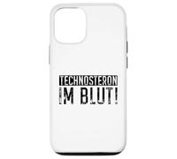 Technosteron Im Blut German Techno Music Quote Case for iPhone 12/12 Pro