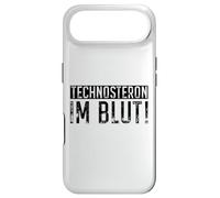 Technosteron Im Blut German Techno Music Quote Case for iPhone Air